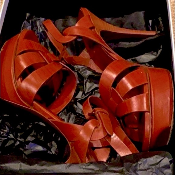 Yves Saint Laurent Shoes - YSL Tribute Sandal 75 EUC